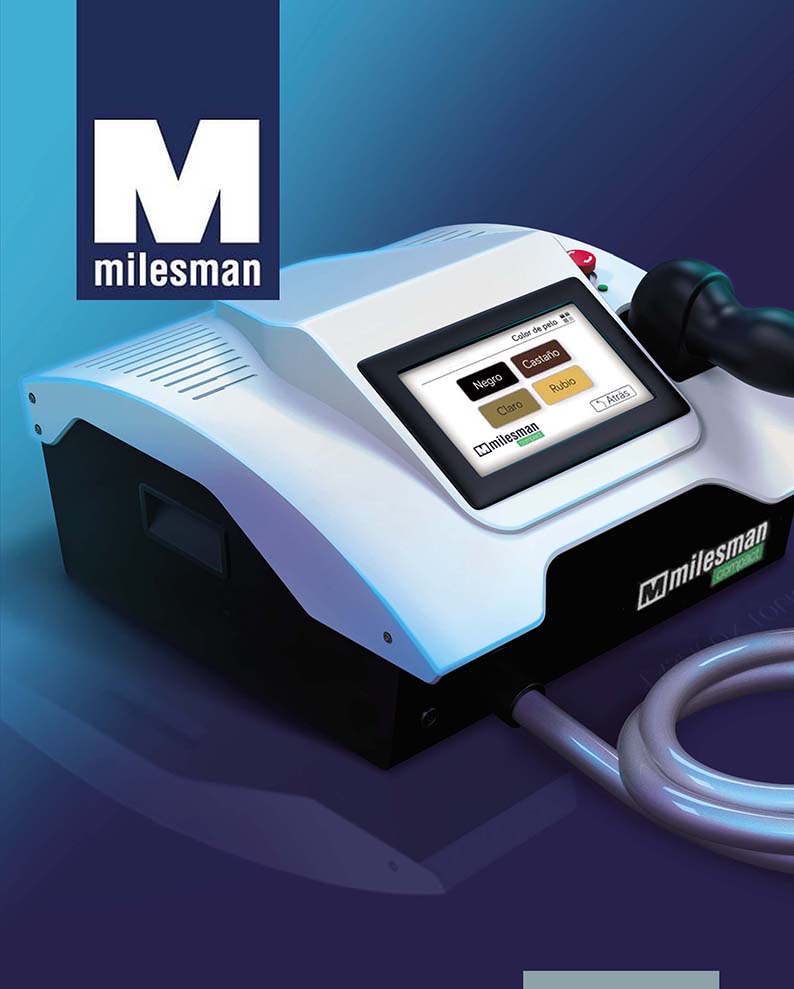 O Milesman Compact Blend traz a mais nova tecnologia de diodo VCSEL com 4 comprimentos de onda.